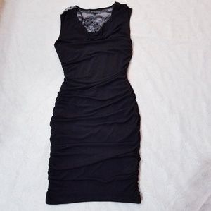 En Focus Studio Women's Black/Wht Cocktail Dress